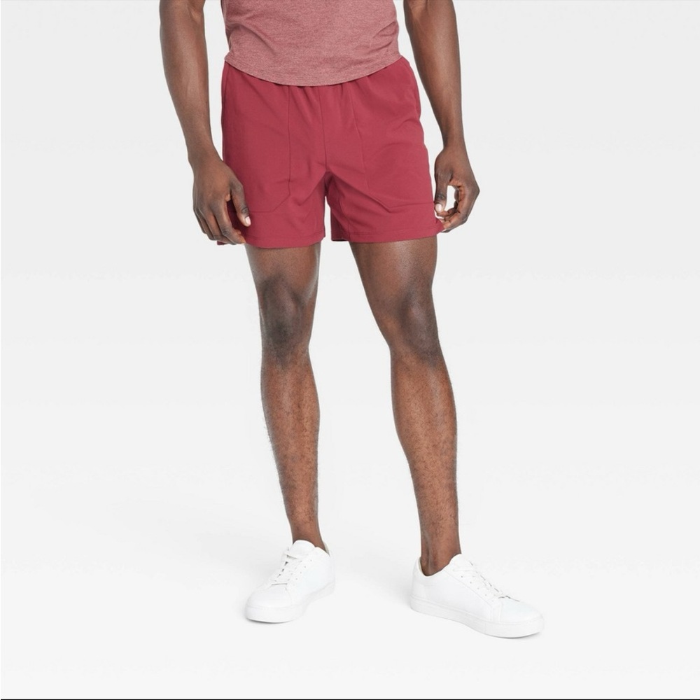 All In Motion Men’s NWT Maroon Shorts